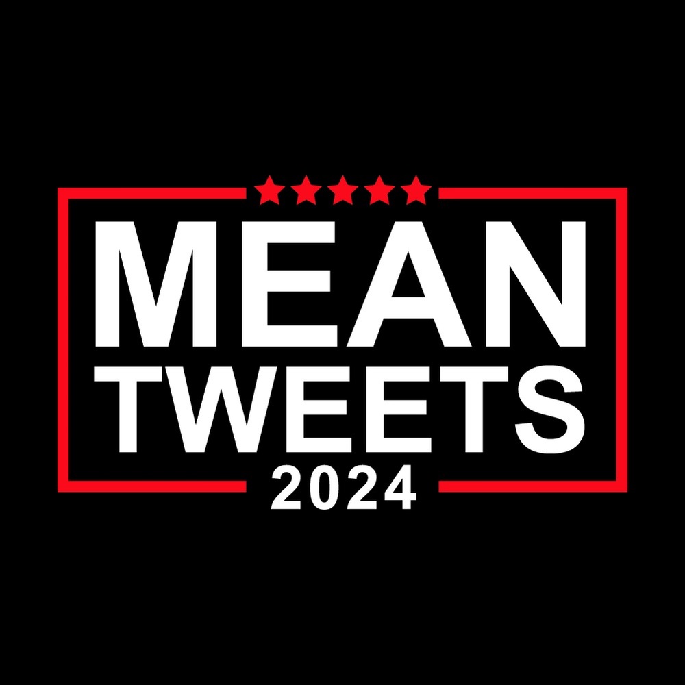 NEW LAT Apparel Unisex 3/4 Sleeve “Mean Tweets 2024” Baseball Shirt - Picture 5 of 7